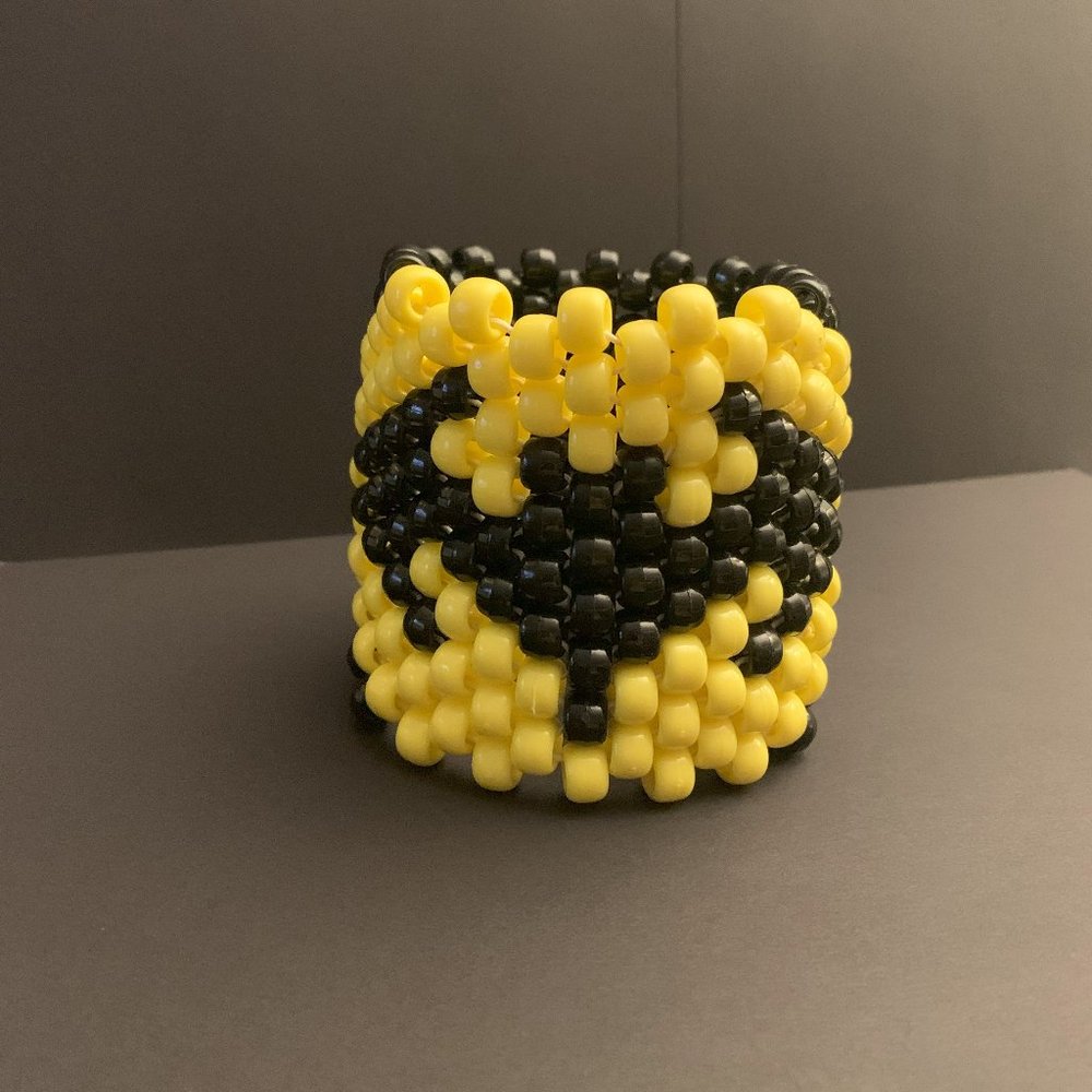 Batman Kandi Cuff Bead Bracelet DC Comics Rave & Festival Accessory